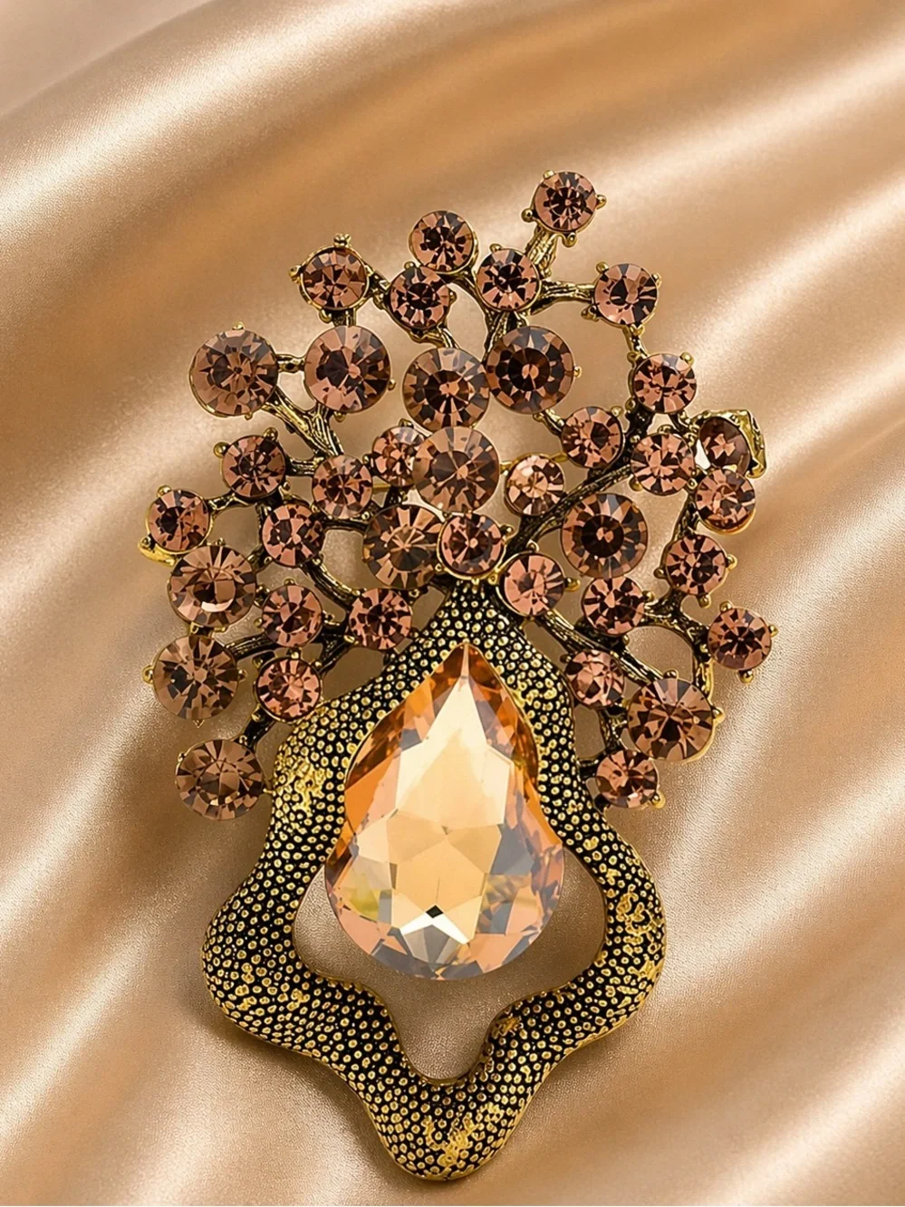 Anthropologie gold tone